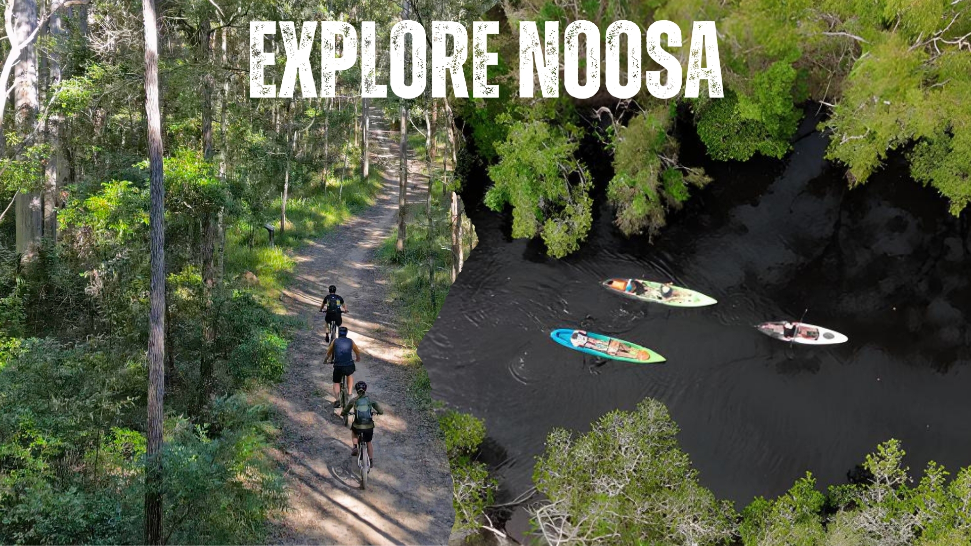 Exploring Noosa by kayak and bike